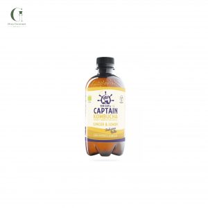 Trà dưỡng sinh Kombucha hữu cơ vị chanh gừng 400ml