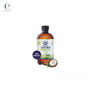 Trà dưỡng sinh Kombucha hữu cơ vị dừa 400ml