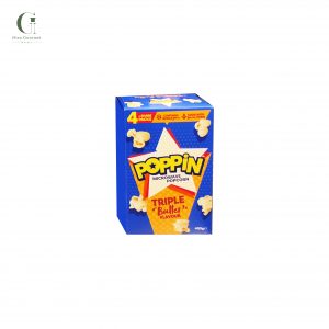 Bắp rang bơ POP.PIN MICROWAVE triple butter 400gr